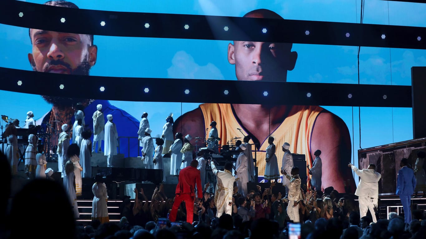 Grammys 2020: Kobe Bryant und Nipsey Hussle wurden geehrt.