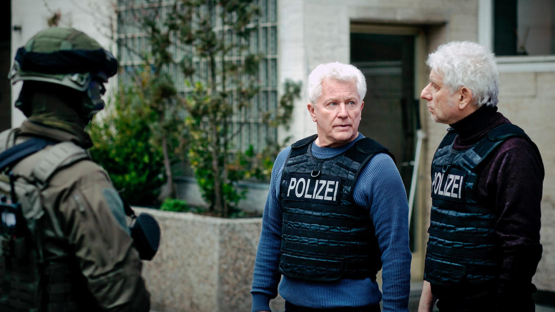 "Tatort: Unklare Lage": Die Kriminalhauptkommissare Ivo Batic (Miroslav Nemec, M) und Franz Leitmayr (Udo Wachtveitl, r) hatten es mit einem komplizierten Fall zu tun.