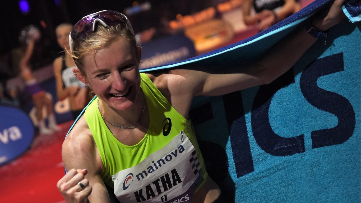Katharina Steinruck beim Frankfurter Marathon 2019: Jetzt zeigte sie in Japan wieder eine Top-Leistung.