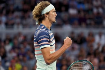 Alexander Zverev: Das deutsche Tennis-Ass ist immer noch ohne Satzverlust in Melbourne.