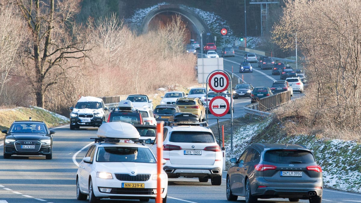 Winterferien: Auf Diesen Routen Füllen Sich Die Autobahnen