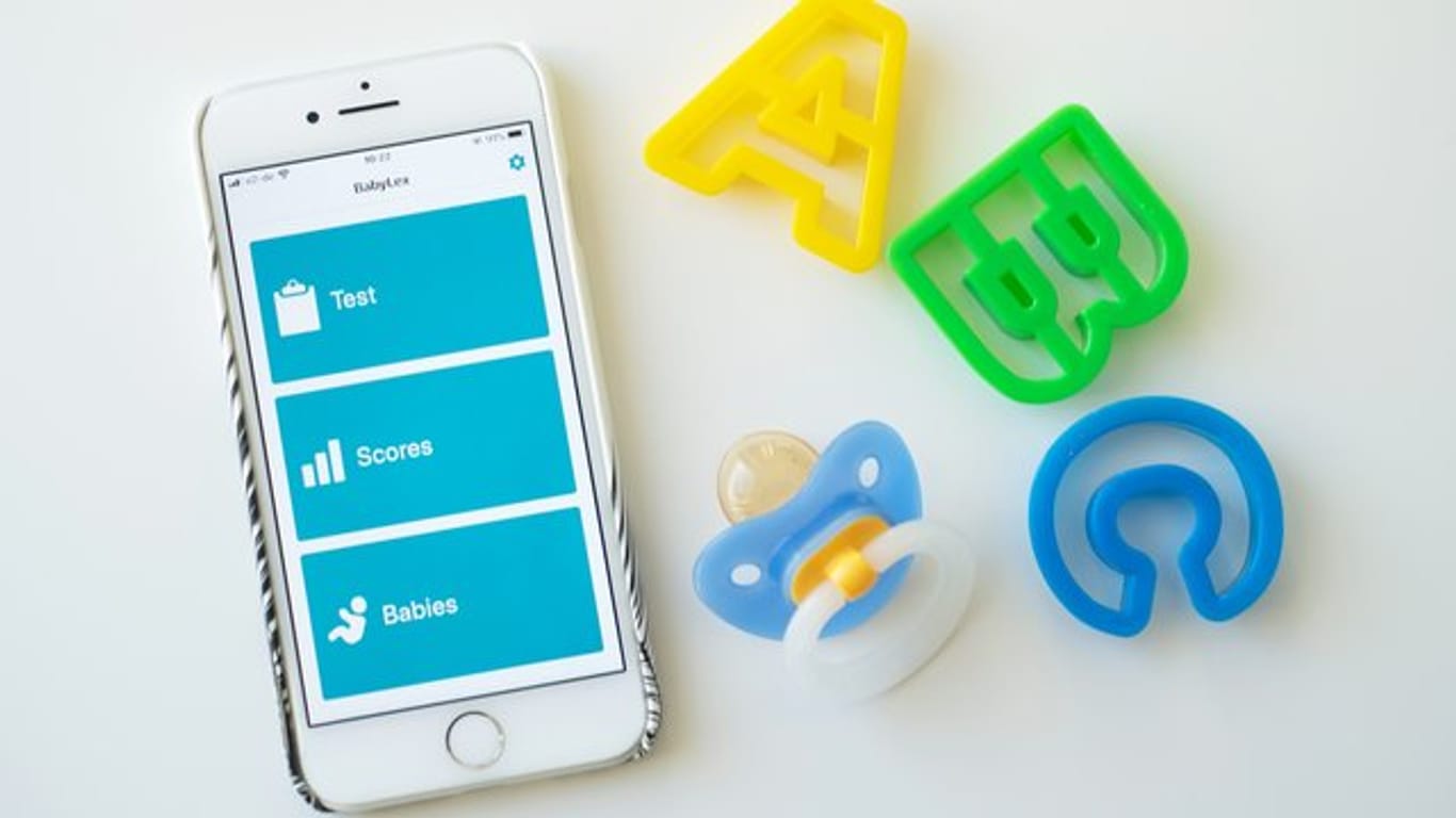 Mit Hilfe der Babylex-App können Eltern die frühe Entwicklung des Wortschatzes von Kleinkindern analysieren.