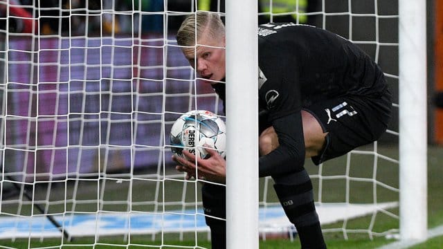 Weiß, wo das Tor steht: BVB-Neuzugang Erling Haaland.