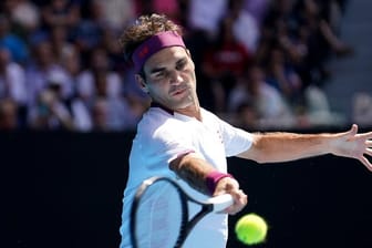 Steht in Melbourne im Halbfinale: Roger Federer.