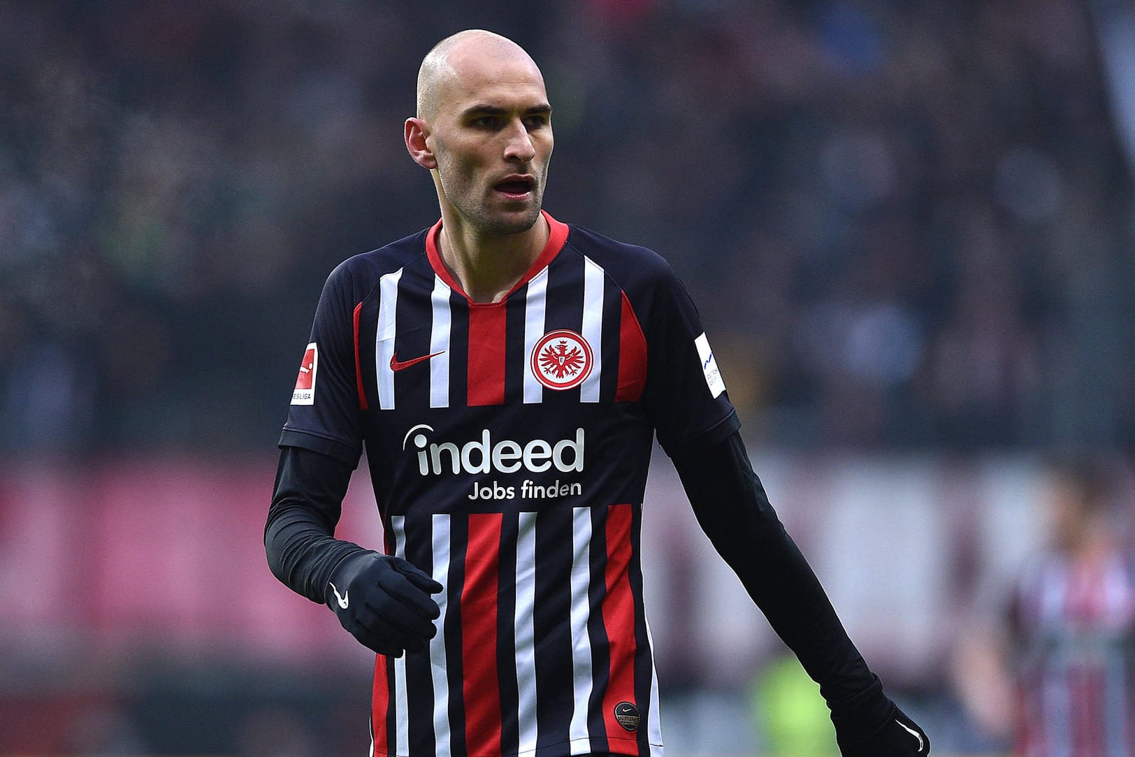 Stürmer Bas Dost: Der Eintracht-Profi hat sich einen Infekt eingefangen.