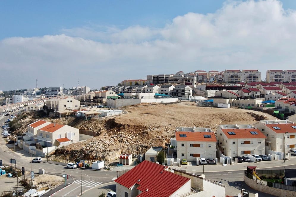 Blick auf die jüdische Westbank-Siedlung Ari'el: Möglicherweise sieht Trumps Plan vor, das Westjordanland in Israel einzugliedern.