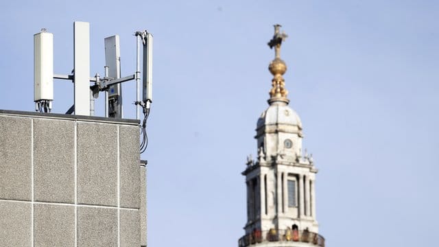 Mobilfunkmasten sind vor der St.