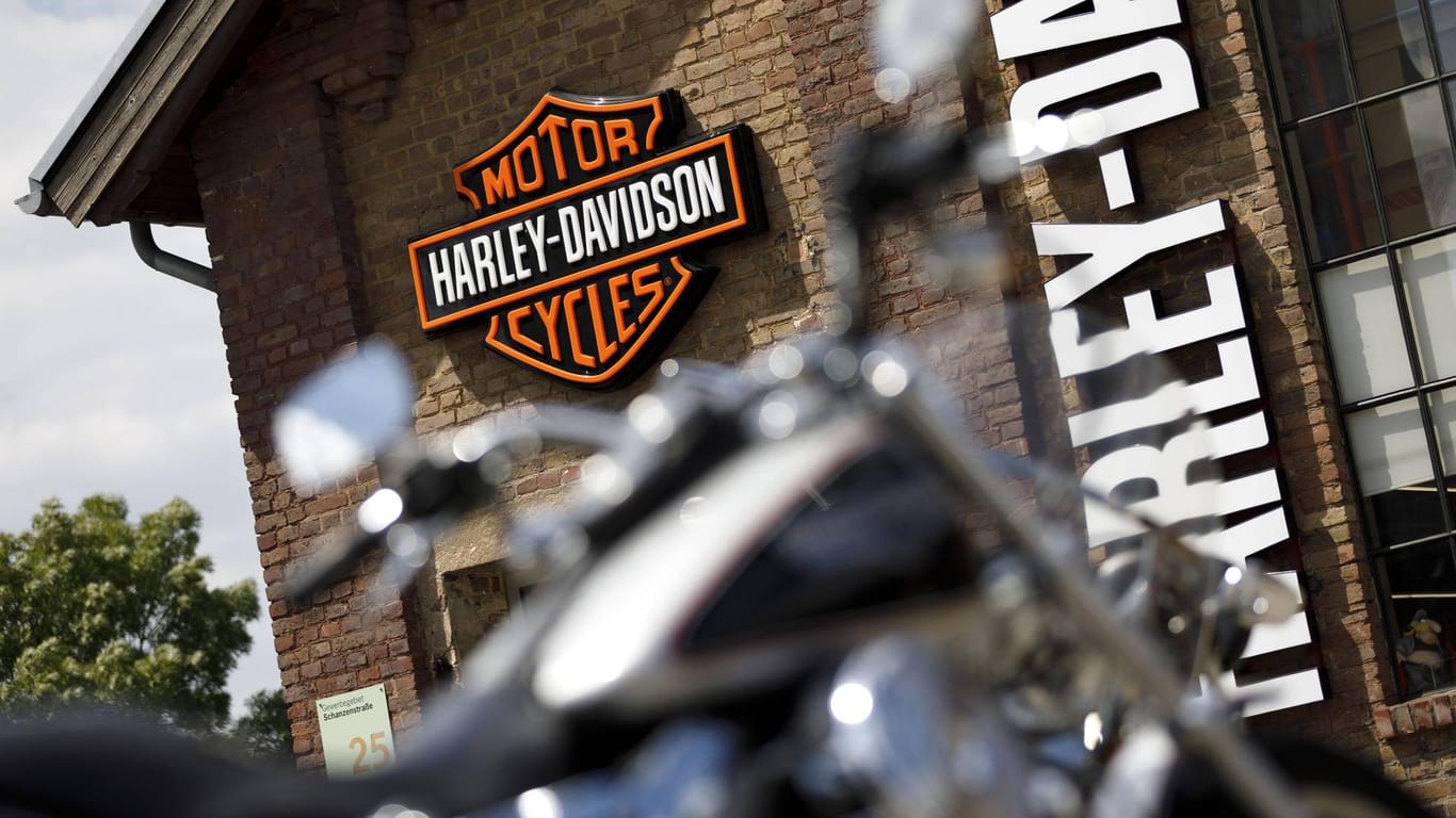 Harley Davidson: Vor dem Zerwürfnis hatte Trump die Firma noch als Inbegriff von "Made in America" umgarnt.