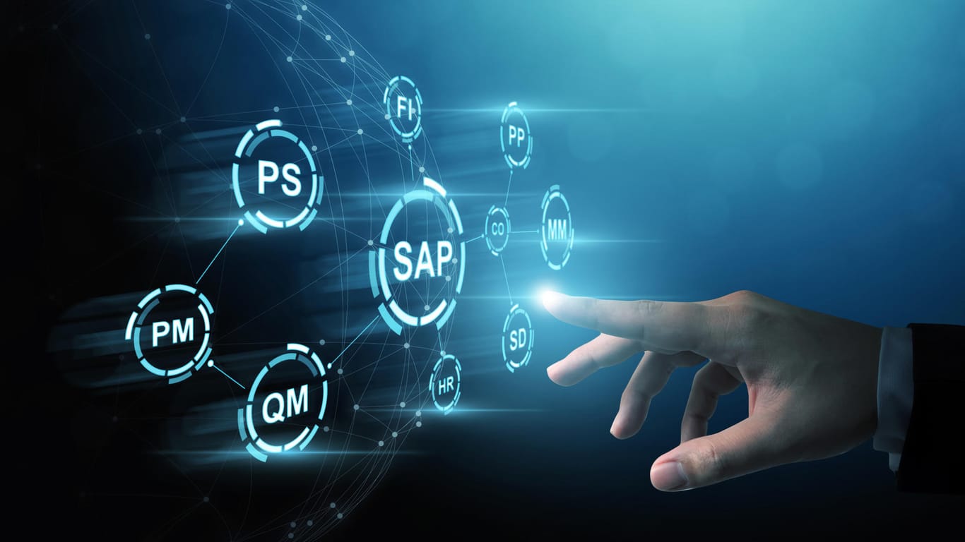 Softwarehersteller SAP: Beim zurzeit vom Börsenwert her wichtigsten deutschen Unternehmen machen die Clouderlöse inzwischen schon 6,9 Milliarden Euro aus.
