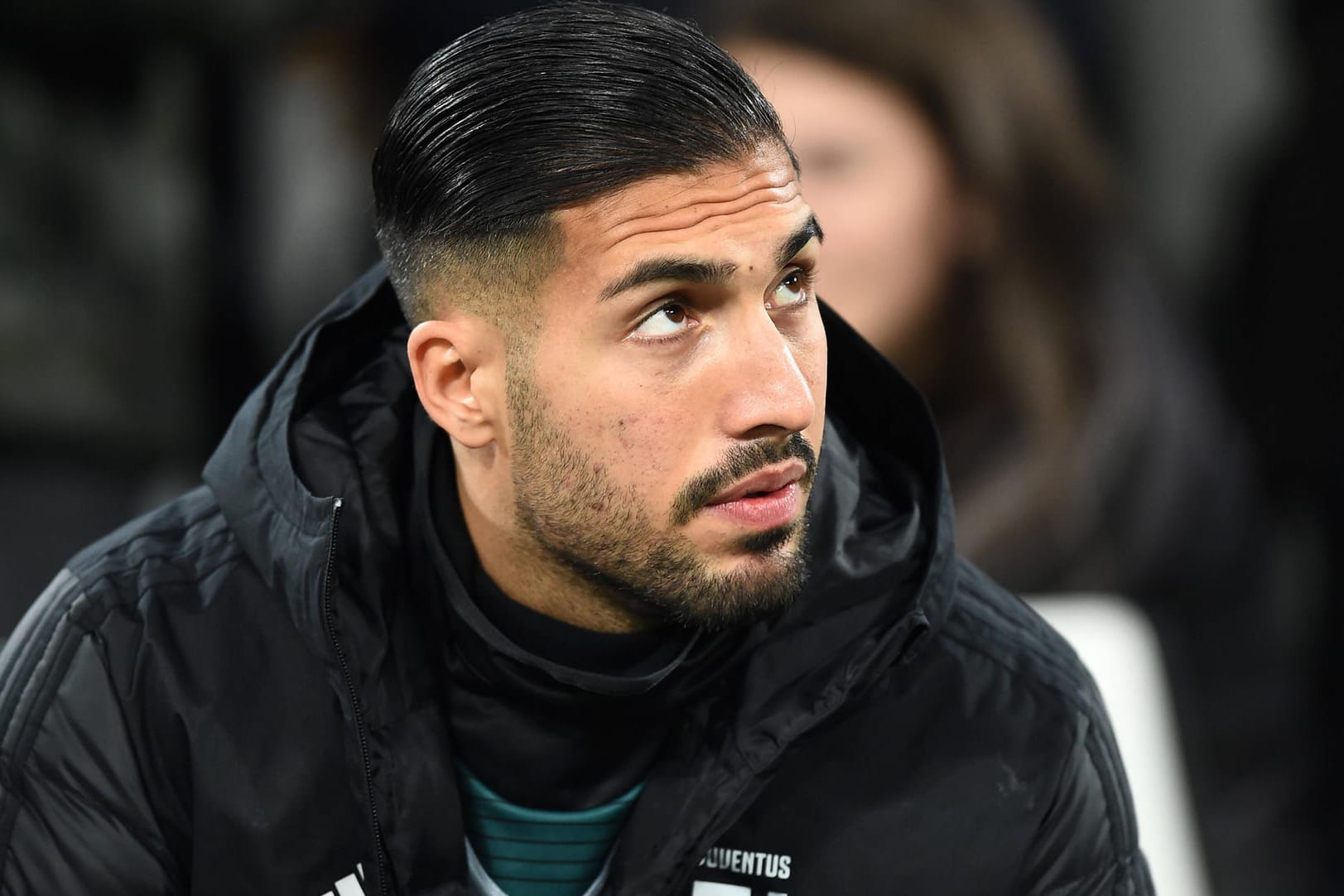 Blick Richtung Dortmund? Emre Can auf der Ersatzbank von Juventus Turin.