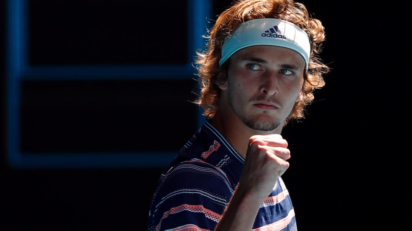 Alexander Zverev: Der 22-Jährige steht im Halbfinale der Australian Open.