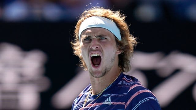 Alexander Zverev erreichte das Halbfinale bei den Australian Open.