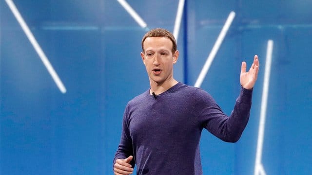 Mark Zuckerberg, Vorstandsvorsitzender von Facebook.