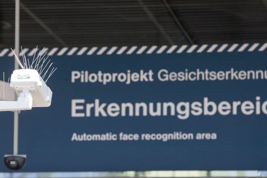 Test der automatischen Gesichtserkennung im Bahnhof Südkreuz in Berlin.