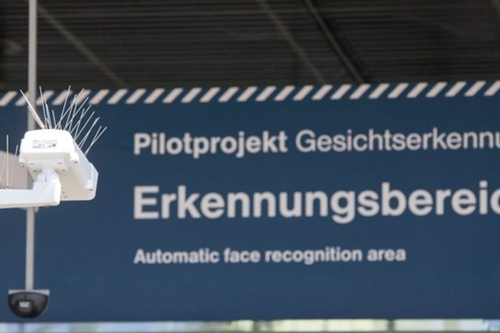 Test der automatischen Gesichtserkennung im Bahnhof Südkreuz in Berlin.