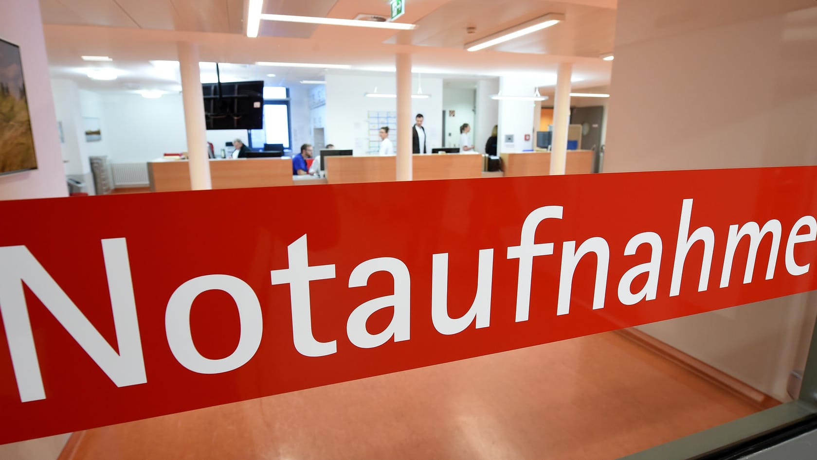 Notaufnahme: Viele Patienten sind verärgert über lange Wartezeiten.