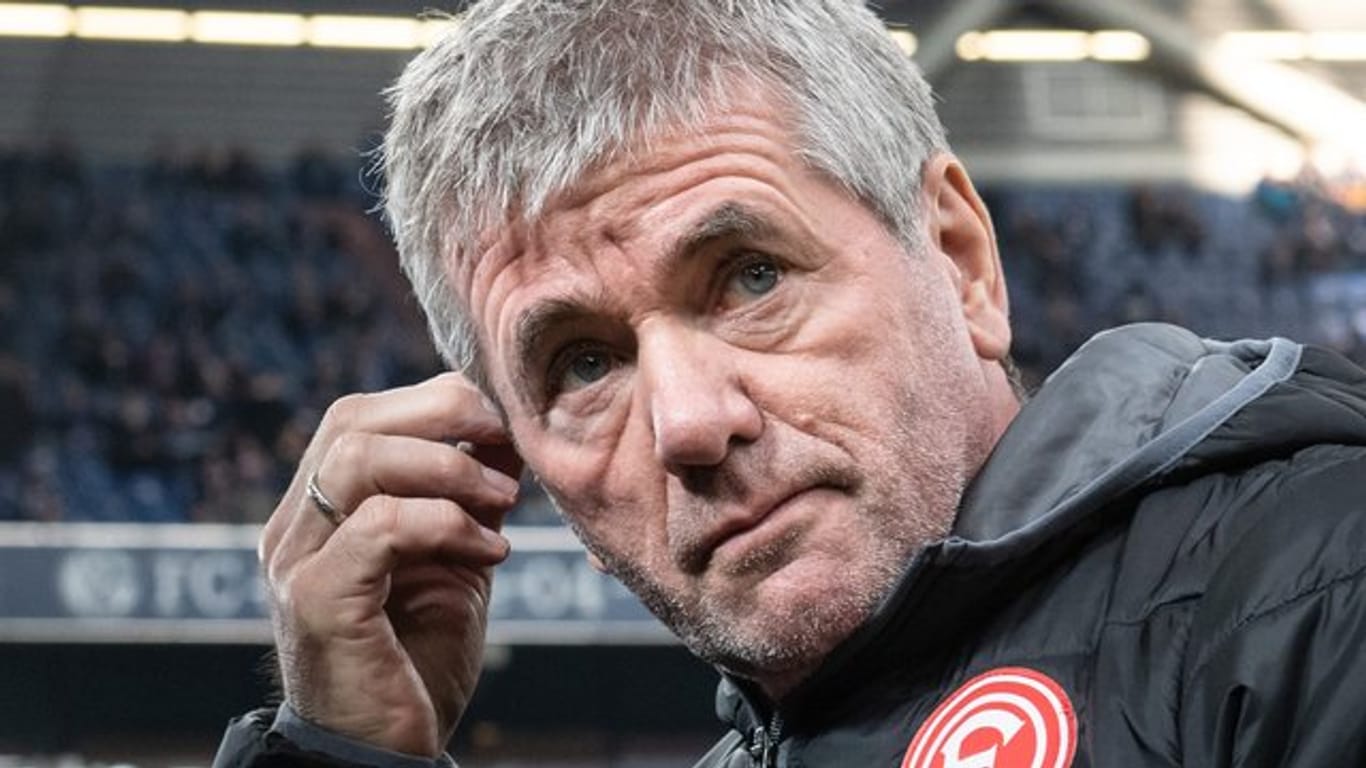 Musste in Düsseldorf seinen Trainerstuhl räumen: Friedhelm Funkel.