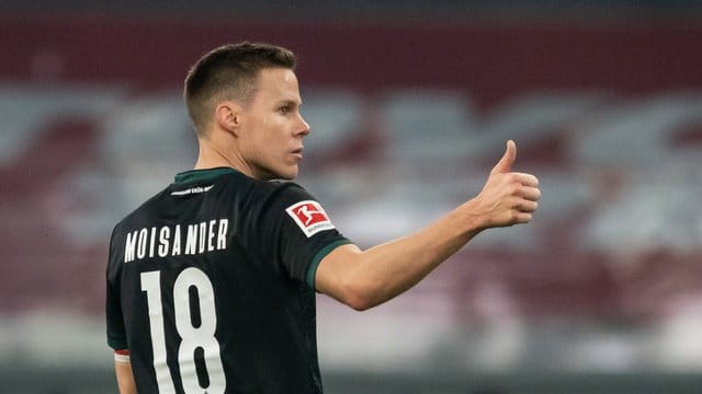 Glaubt an den Verbleib von Bremen in der Bundesliga: Werder-Kapitän Niklas Moisander. Glaubt an den Verbleib von Bremen in der Bundesliga: Werder-Kapitän Niklas Moisander.