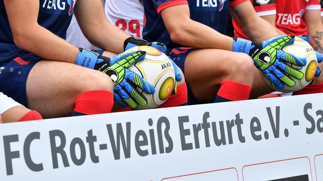 Stellt den Spielbetrieb ein: FC Rot-Weiß Erfurt.