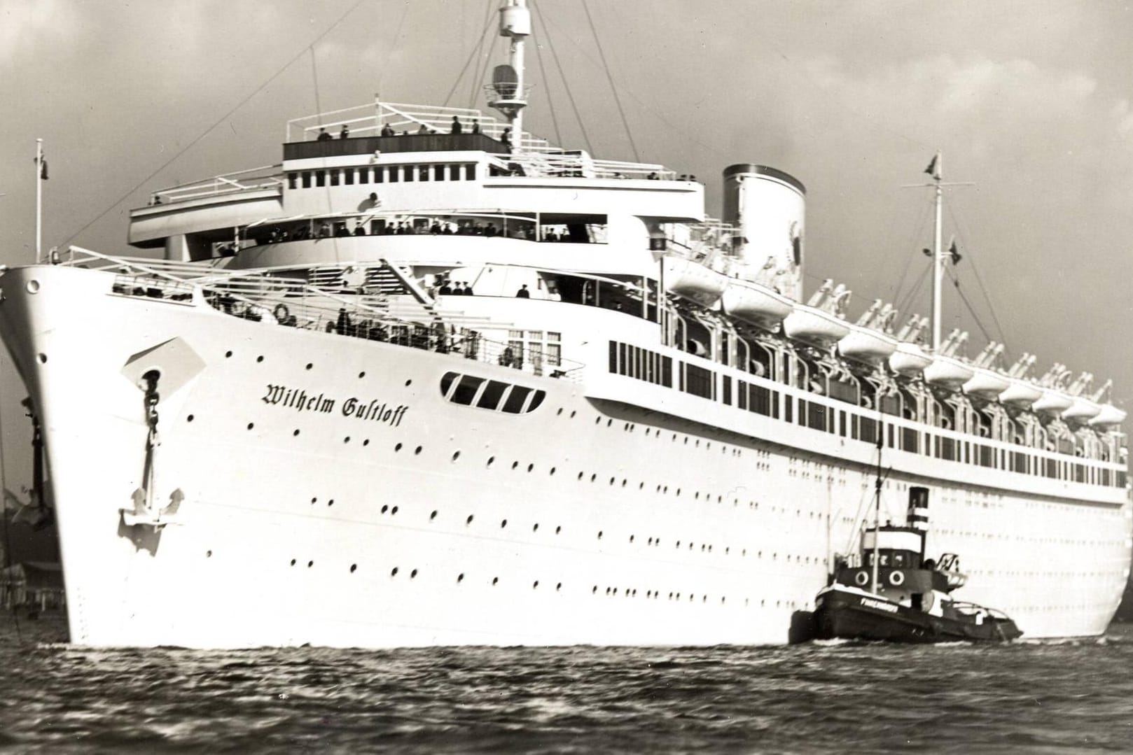 Am 30.01.1945 wurde der deutsche Ozeanriese "Wilhelm Gustloff" versenkt.