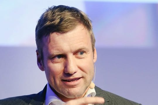 Holger Blask, Direktor Audiovisuelle Rechte & Mitglied der DFL-Geschäftsleitung, beim SpoBis Kongress.
