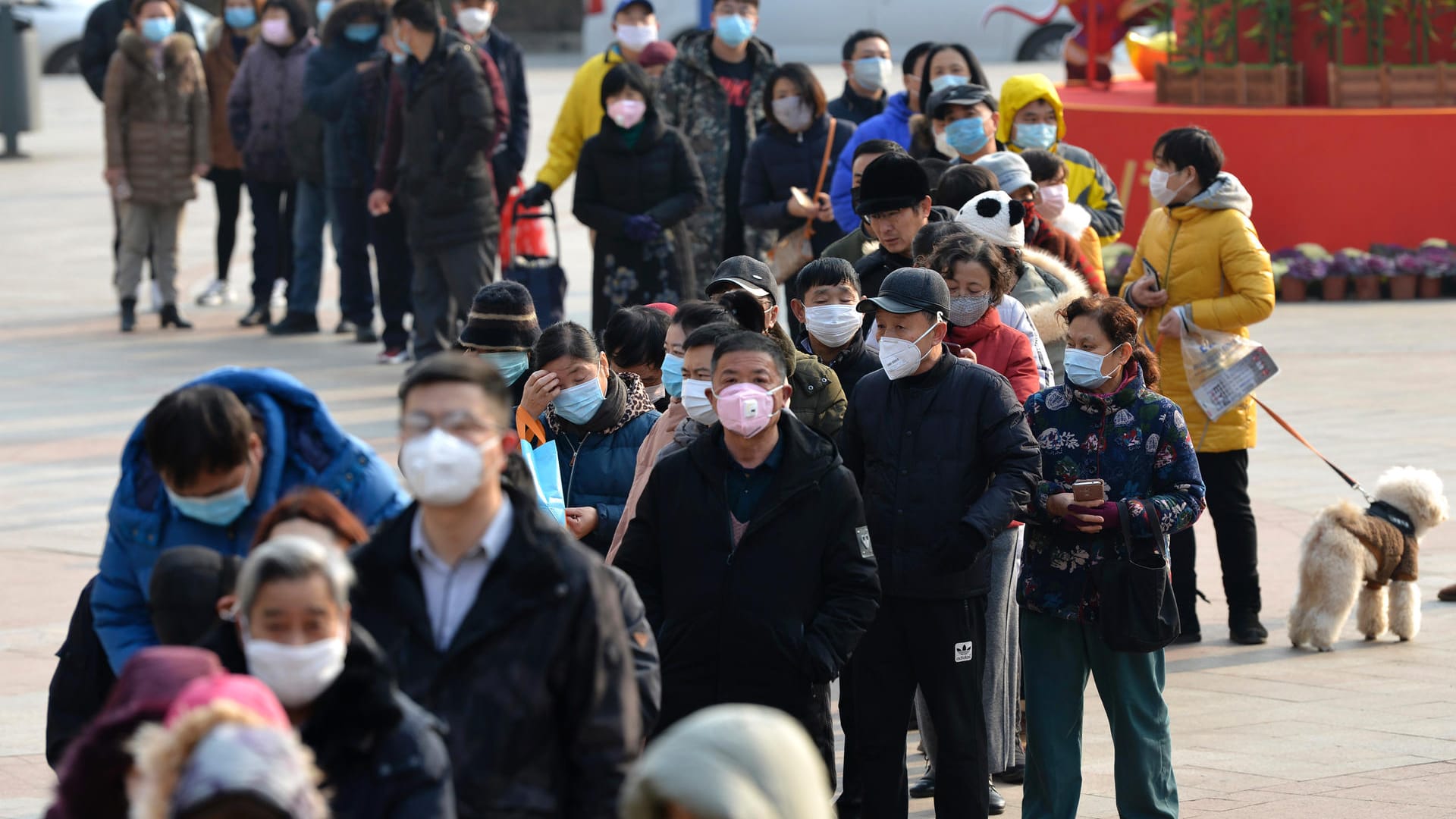 Fürchten eine weitere Ausbreitung des Coronavirus: Die Bewohner von Nanjing, der Ausrichterstadt der Leichtathletik-Hallen-WM.