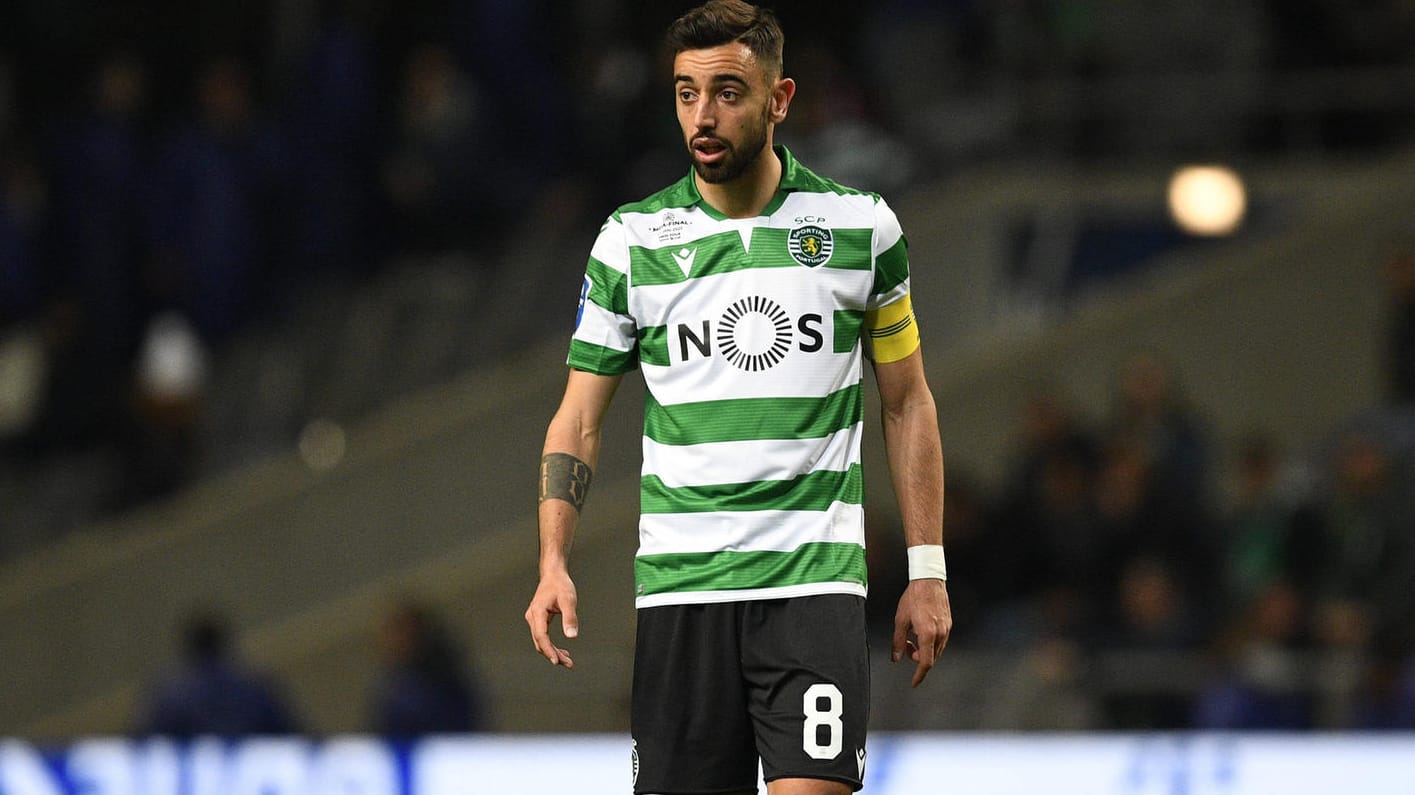 Bruno Fernandes: Der Portugiese soll das Mittelfeld von Manchester United neu beleben. Bruno Fernandes: Der Portugiese soll das Mittelfeld von Manchester United neu beleben.