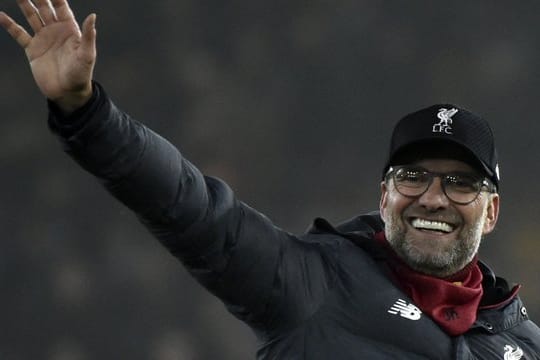 Trainer Jürgen Klopp holte mit dem FC Liverpool erneut einen Sieg.