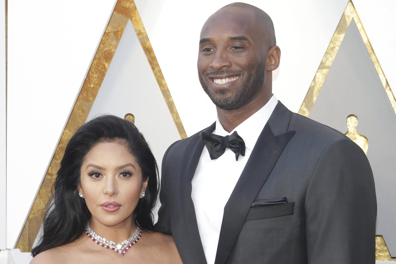 Kobe Bryant mit seiner Vanessa (Archivbild): Seine Ehefrau hat sich noch nicht öffentlich zum Tod ihres Mannes geäußert.