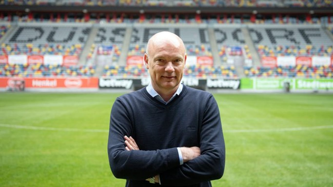 Muss das Selbstbewusstsein der Spieler stärken: Uwe Rösler, neuer Trainer von Fortuna Düsseldorf.