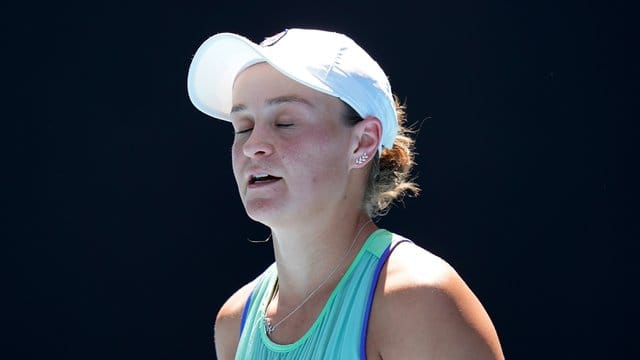 Ashleigh Barty war nach der Halbfinal-Niederlage enttäuscht.