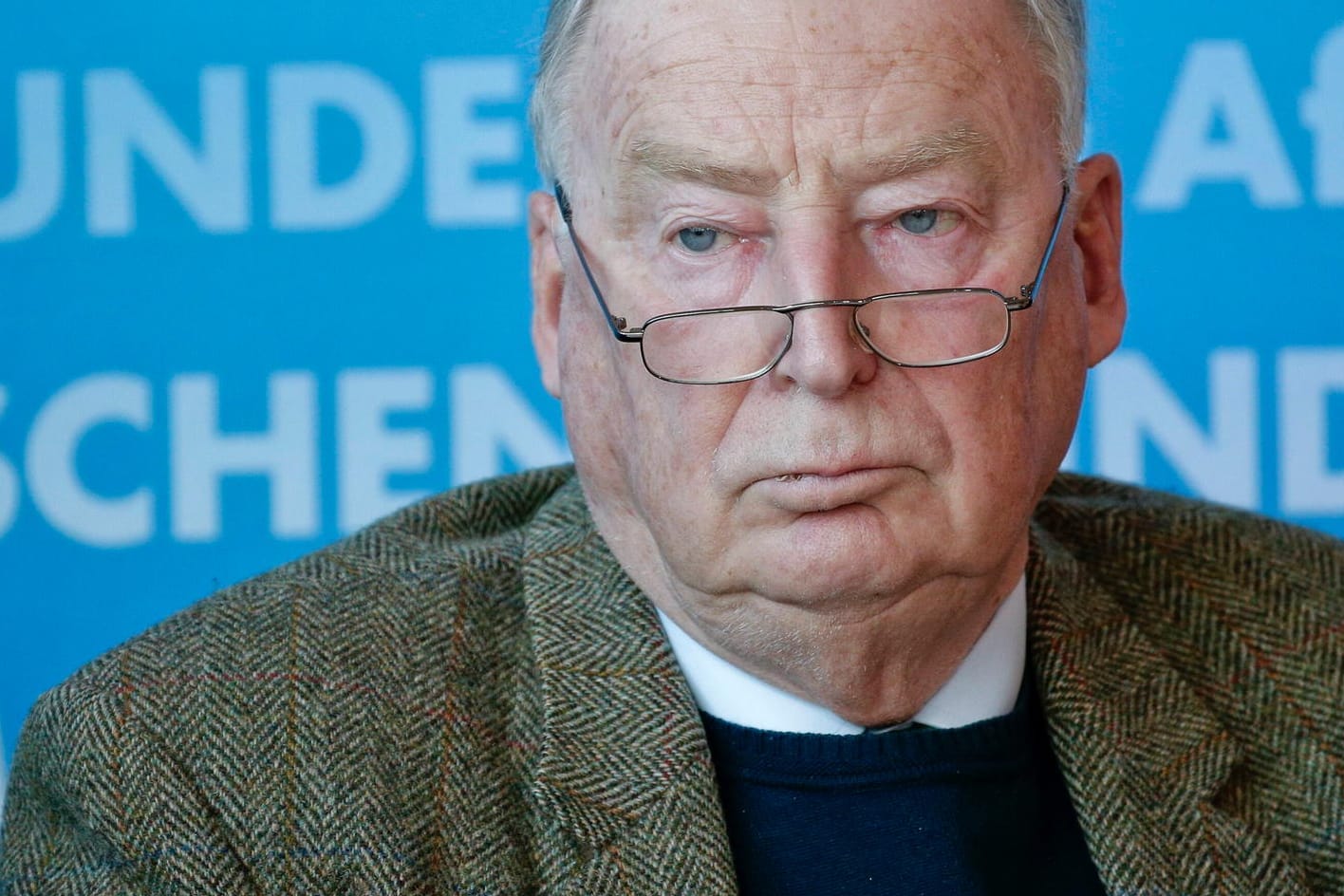 Alexander Gauland: Seine Immunität wurde aufgehoben.