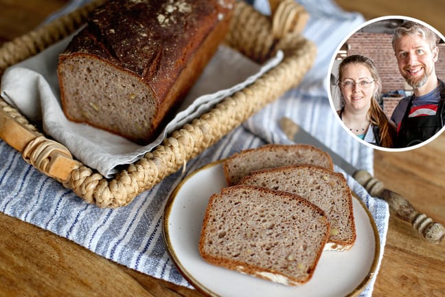 Walnussbrot: Frisch aus dem Ofen schmeckt es besonders lecker.