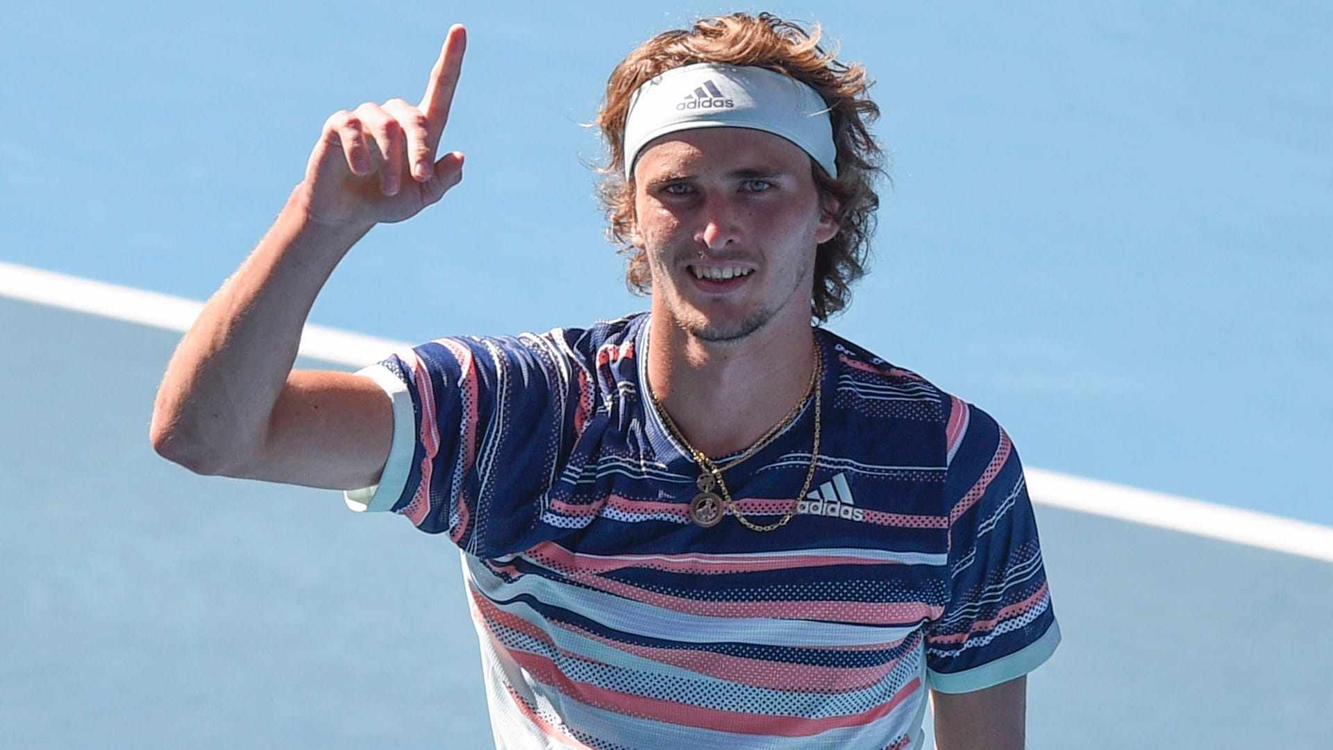 In der Erfolgsspur: Zum ersten Mal in seiner Karriere hat Alexander Zverev bei einem Grand-Slam-Turnier das Halbfinale erreicht.