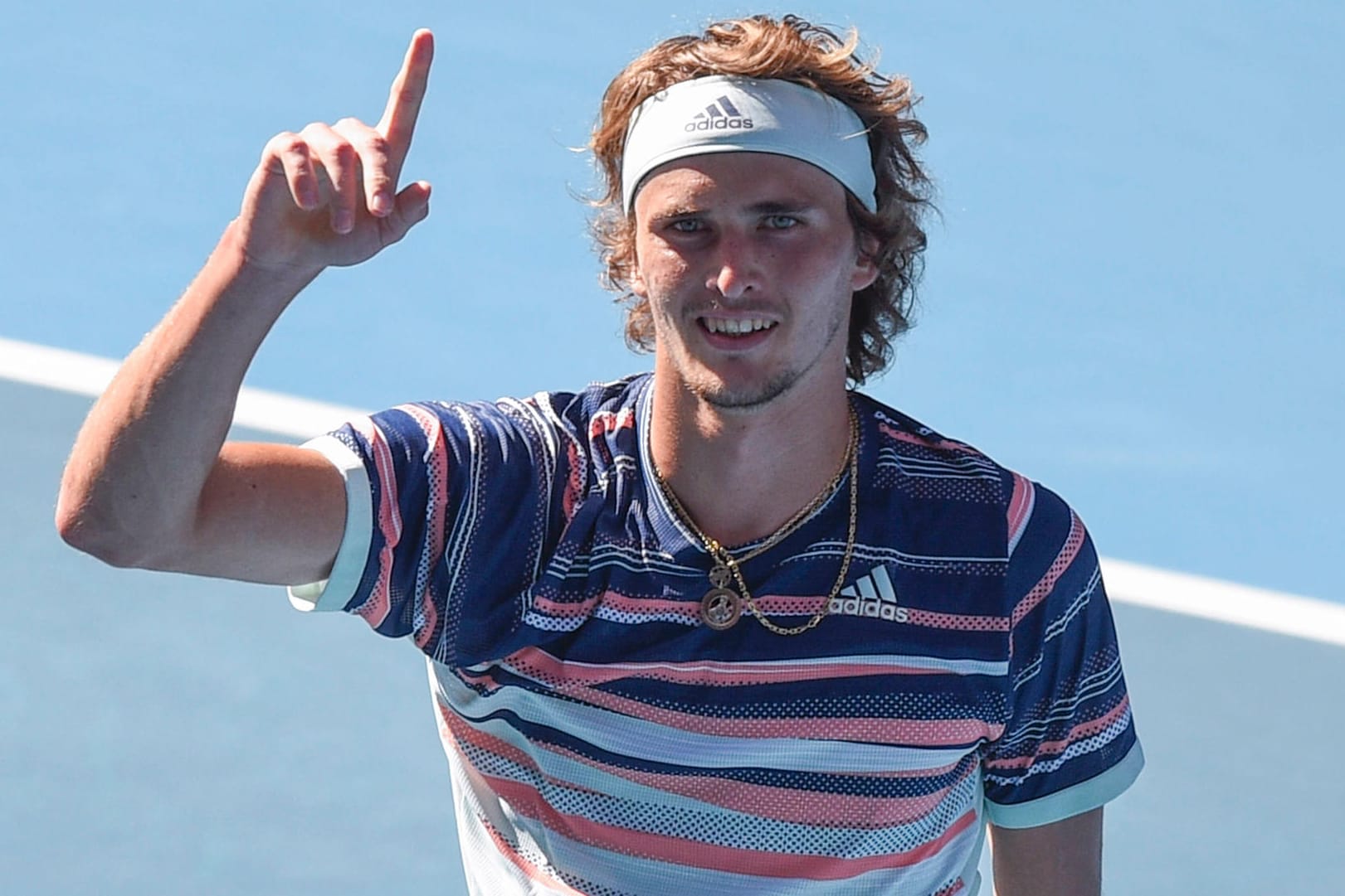 In der Erfolgsspur: Zum ersten Mal in seiner Karriere hat Alexander Zverev bei einem Grand-Slam-Turnier das Halbfinale erreicht.