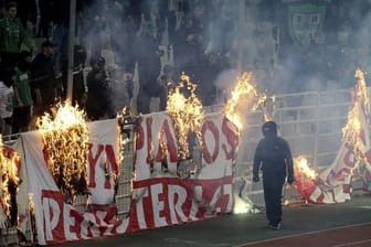 Im griechischen Fußball gibt es seit Jahren immer wieder Streitigkeiten und Ausschreitungen.