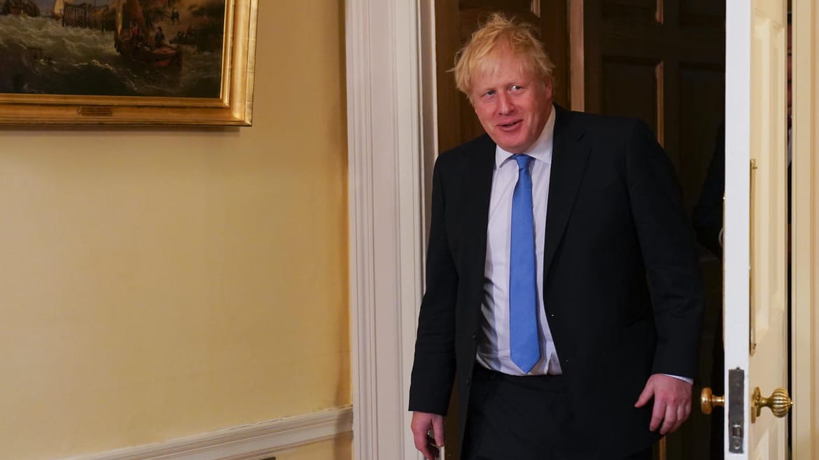 Premierminister Boris Johnson in seinem Londoner Amtssitz: Zahlt sich der EU-Austritt für Grobritannien am Ende gar aus?