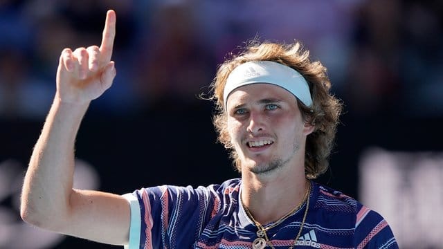 Trifft im Halbfinale auf Dominic Thiem: Alexander Zverev.