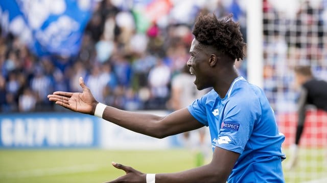 Amadou Onana wechselt von Hoffenheim zum Hamburger SV. Amadou Onana wechselt von Hoffenheim zum Hamburger SV.