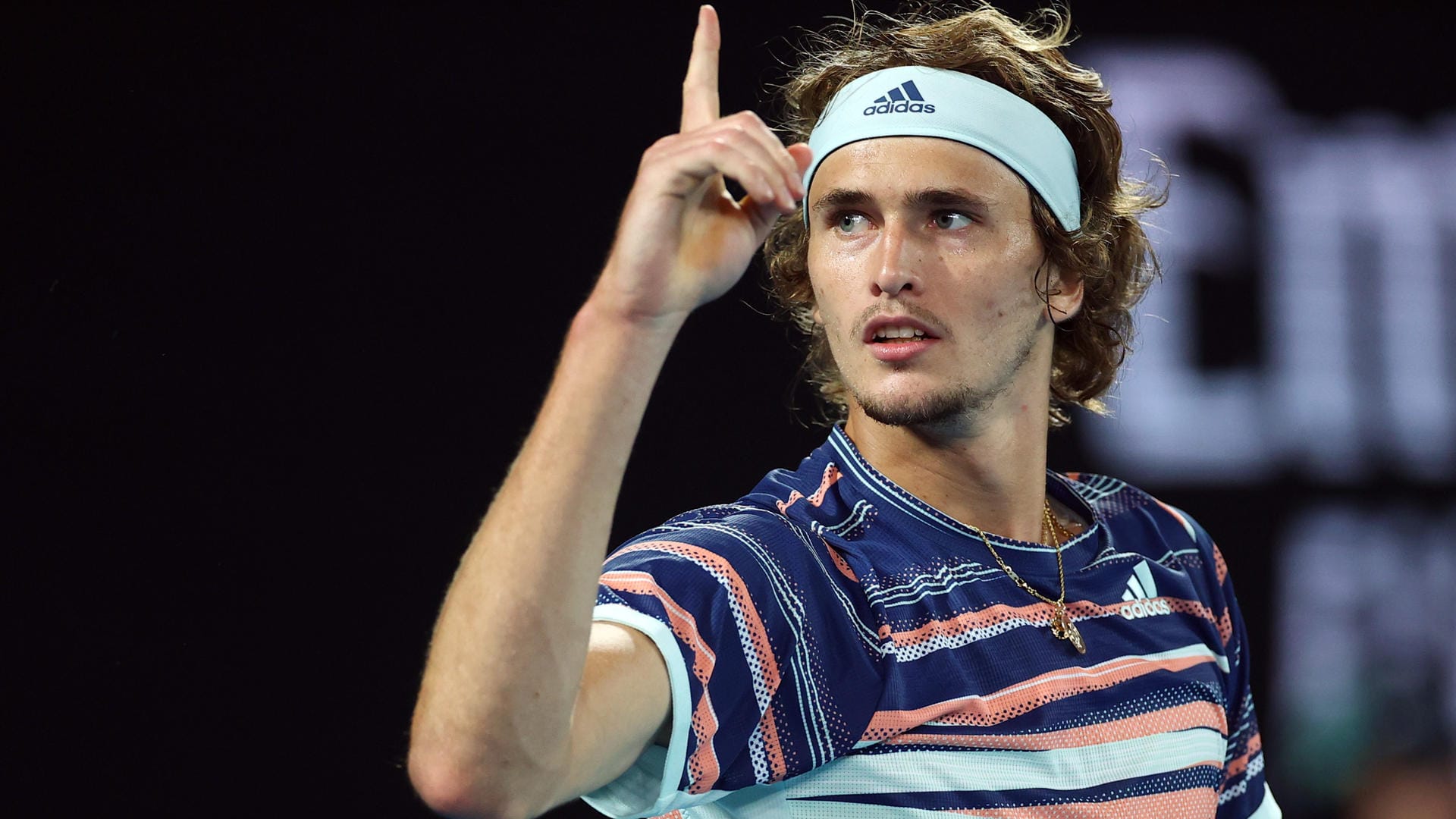 Alexander Zverev: Der Deutsche holte den ersten Satz.