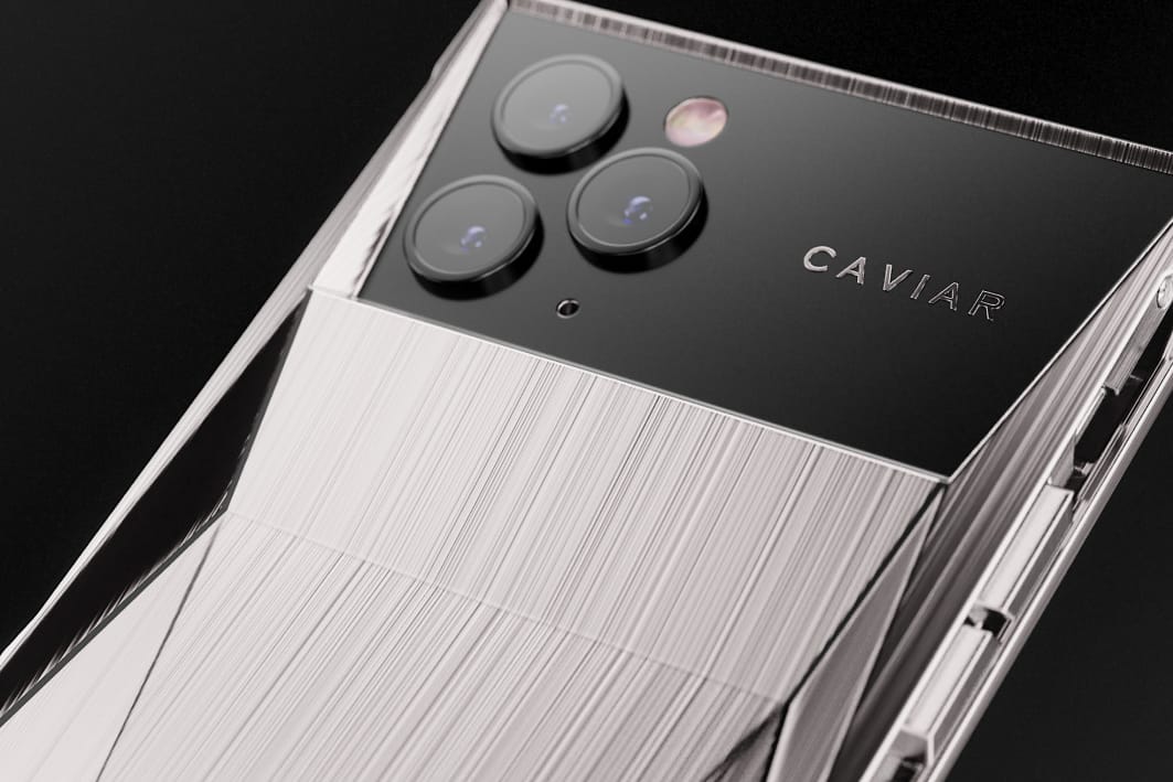 Das "Caviar-iPhone": Eine russische Luxusmarke hat dem iPhone 11 ein eigenwilliges Design verpasst.