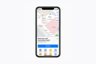 Apple Maps: Um sich in riesigen Gebäuden wie Flughäfen oder Shoppingzentren besser orientieren zu können, führt Apple Indoor-Karten ein.