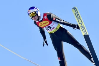 Zeigte sich beim Skispringen deutlich verbessert und wurde in Seefeld Zweiter: Vinzenz Geiger.