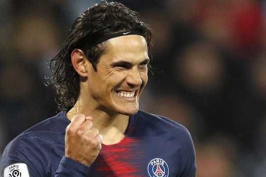 Bleibt für den Rest der Saison bei Paris Saint-Germain: Edinson Cavani.