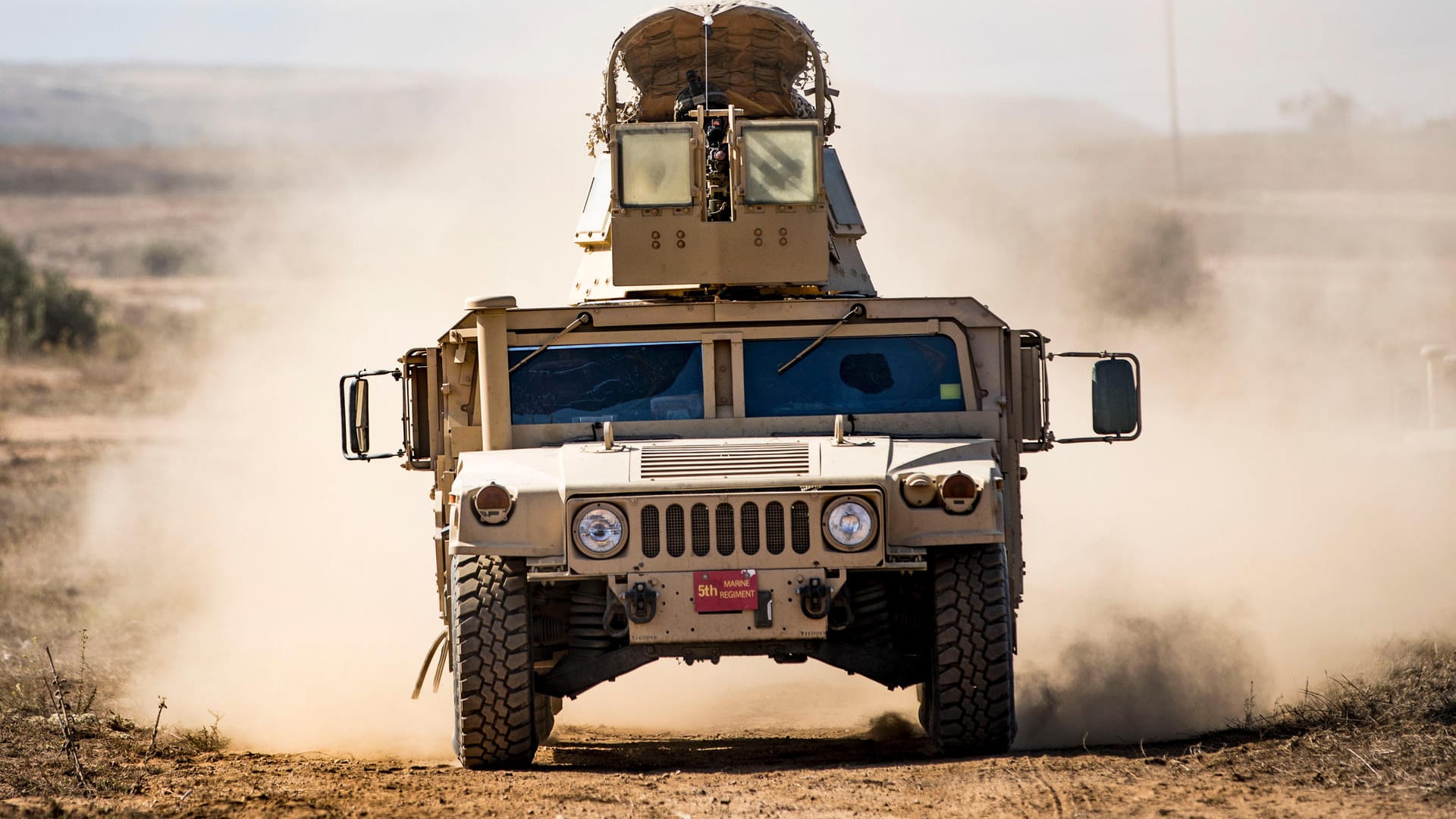 Militärfahrzeug Humvee: Von ihm stammt der Hummer ab.