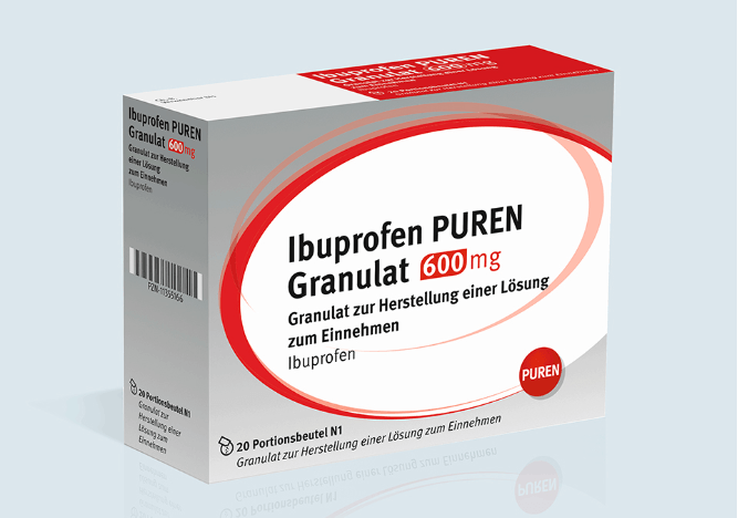 Ibuprofen der Firma Puren: Die Texte der Beipackzettel, der zurückgerufenen Chargen entsprachen nicht den Vorschriften.
