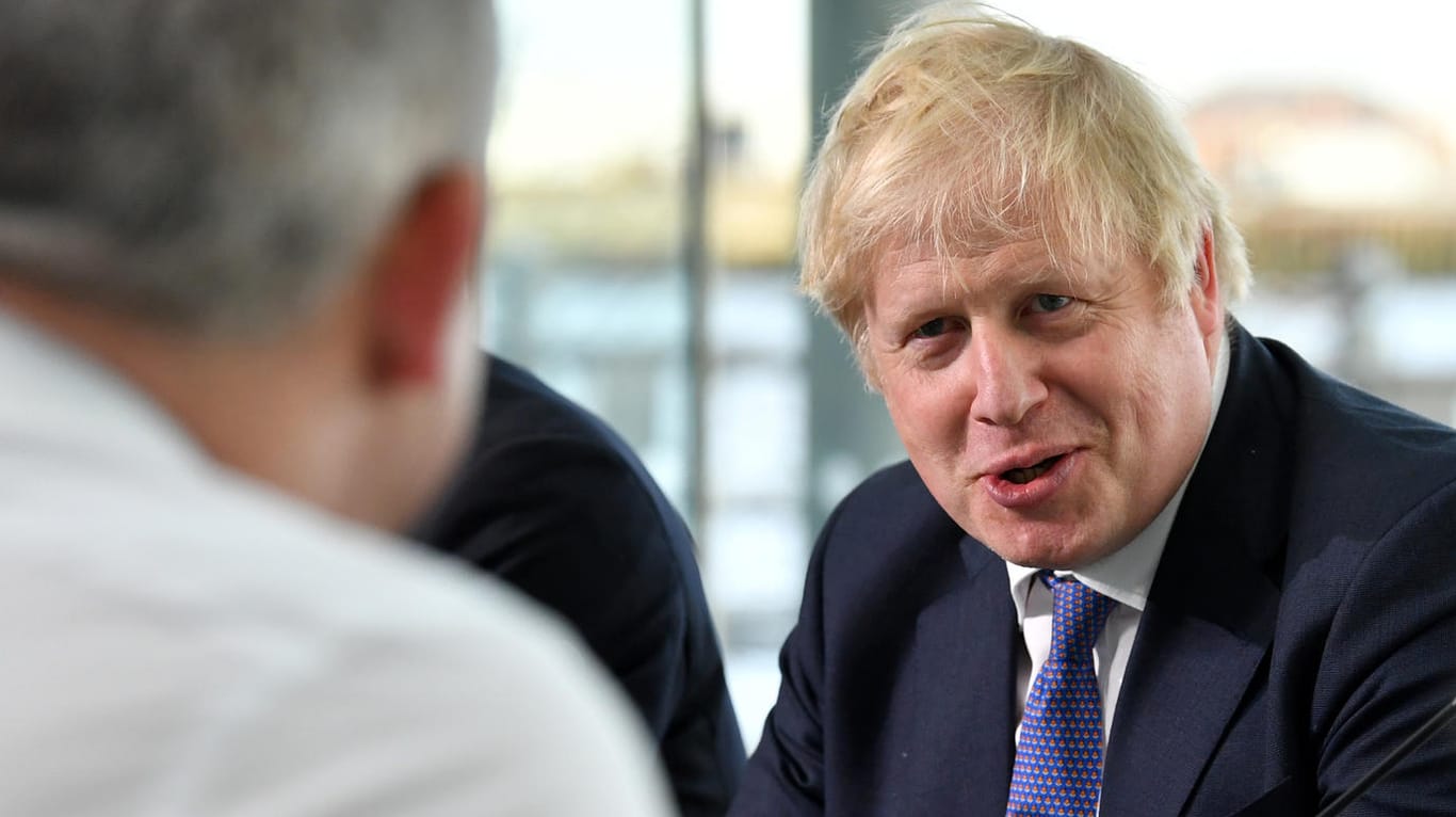 Boris Johnson am letzten Tag der EU-Mitgliedschaft Großbritanniens: Vor dem Premierminister liegt ein weiteres Jahr anstrengender Verhandlungen mit Brüssel.