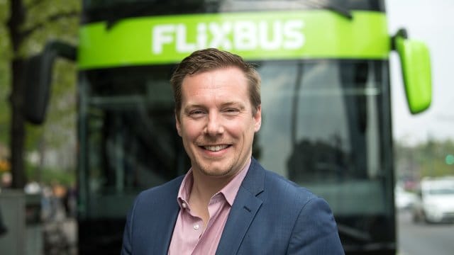 Andre Schwämmlein: Der Gründer und Geschäftsführer von Flixbus hofft 2020 auf ein kleines Wachstum.