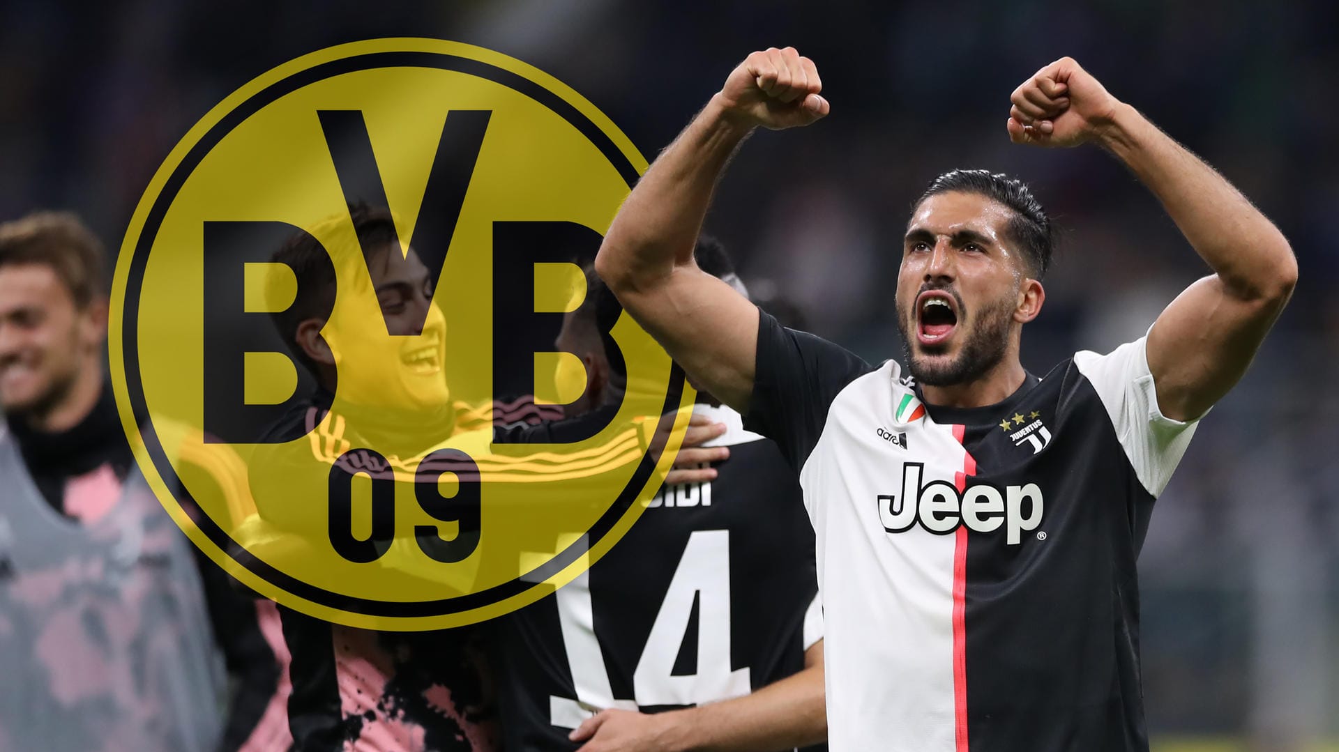 Jubelt künftig für den BVB: Emre Can.