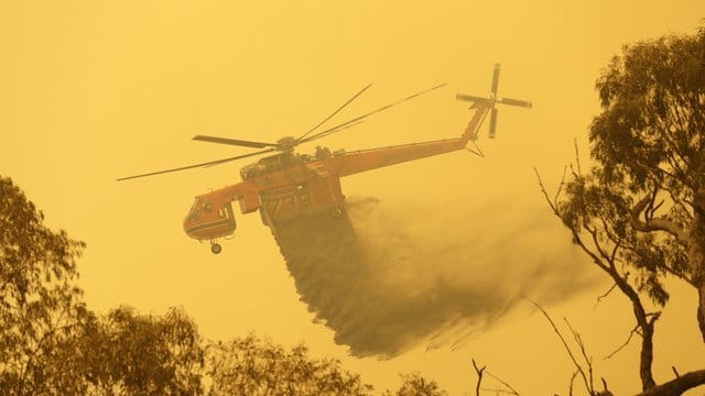 Die Buschbrände in Australien wüten weiter. Die Buschbrände in Australien wüten weiter.